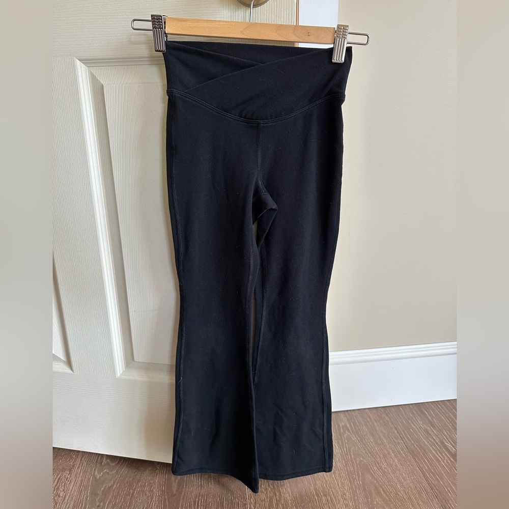 High-Waist Black Yoga Pants